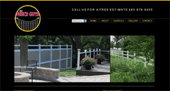 Desktop Screenshot of fenceguysqc.com